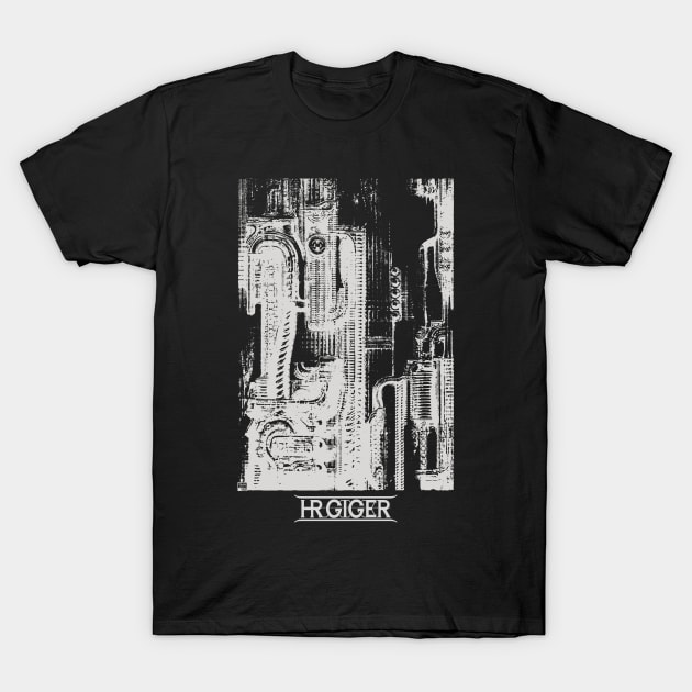 Giger New York - H R Giger - T-Shirt | TeePublic Giger New York - H R Giger - T-Shirt | TeePublic